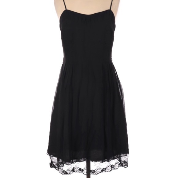 Anna Sui for Anthropologie little black dress - Picture 1 of 5